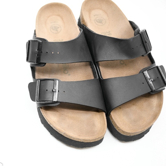 PAPILLIO® by BIRKENSTOCK® Arizona Flex Platform Birko-Flor in Black Size EU 39 - Picture 4 of 13